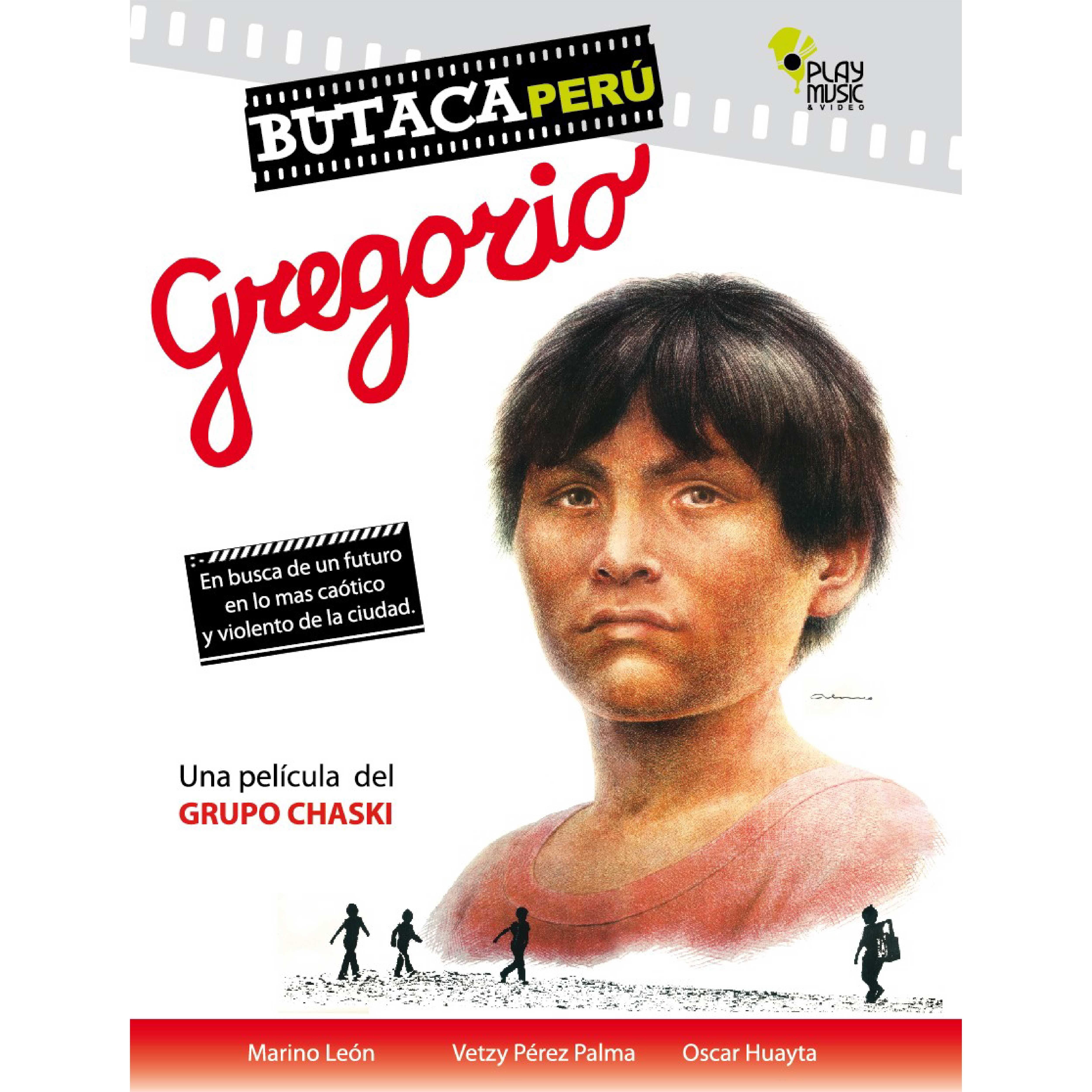 DVD GREGORIO PELICULA PERUANA BUTACA PERÚ